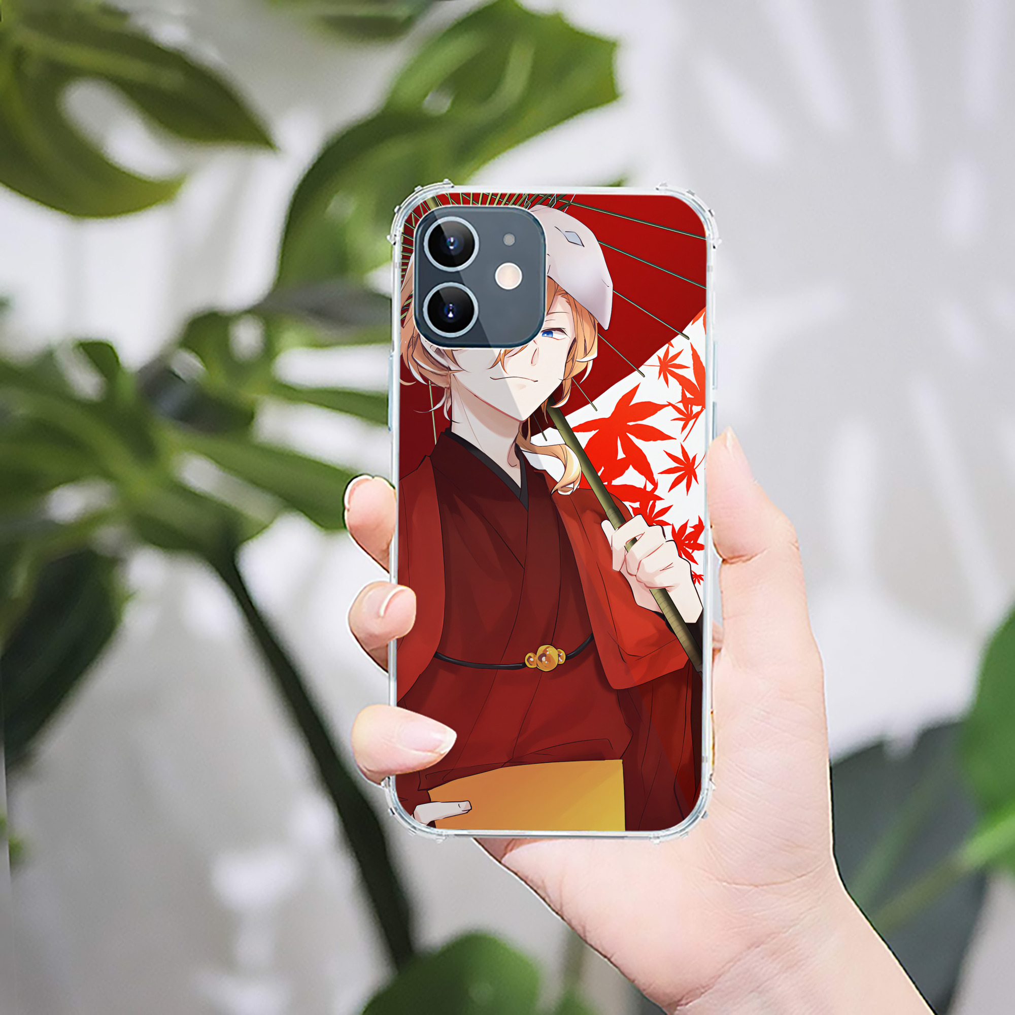 （画像用） 文豪ストレイドッグス Bungo Stray Dogs 【iPhone 12シリーズ対応】透明スマホケース（クリアソフトケース）
